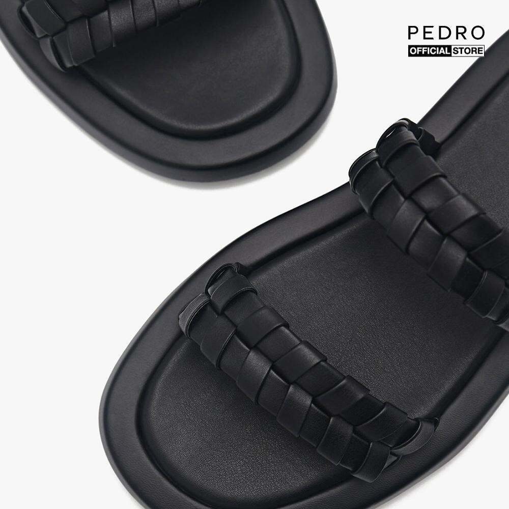 PEDRO - Dép nữ quai ngang đôi mũi tròn hiện đại PW1-65110067-01