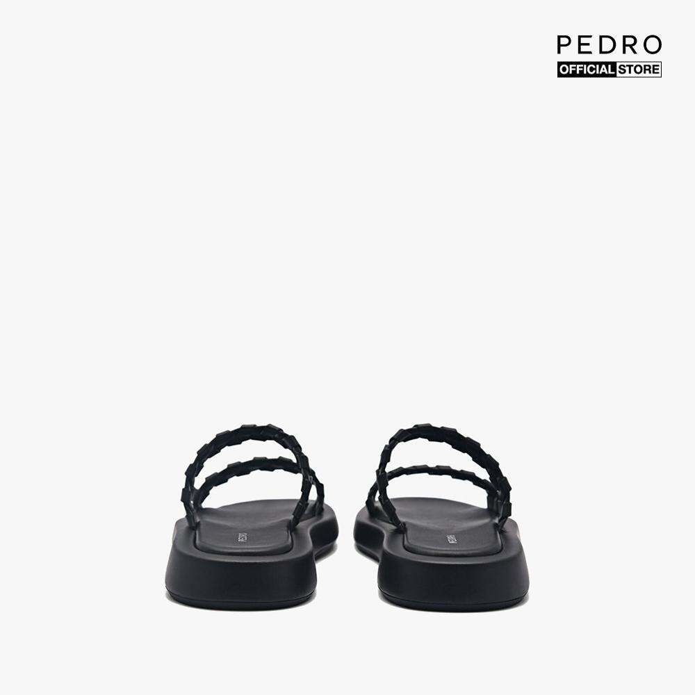 PEDRO - Dép nữ quai ngang đôi mũi tròn hiện đại PW1-65110067-01