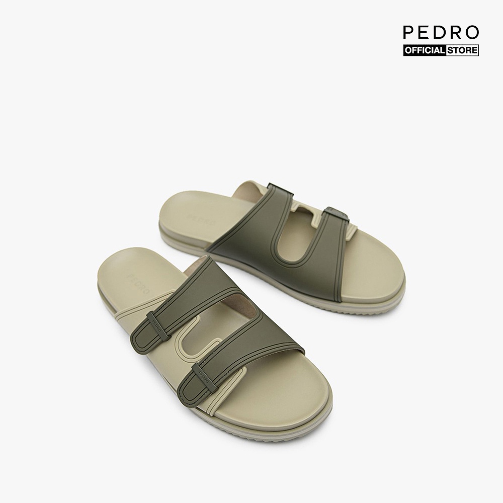 PEDRO - Giày sandals nam quai ngang bản rộng khóa cài hiện đại PM1-86380139-64