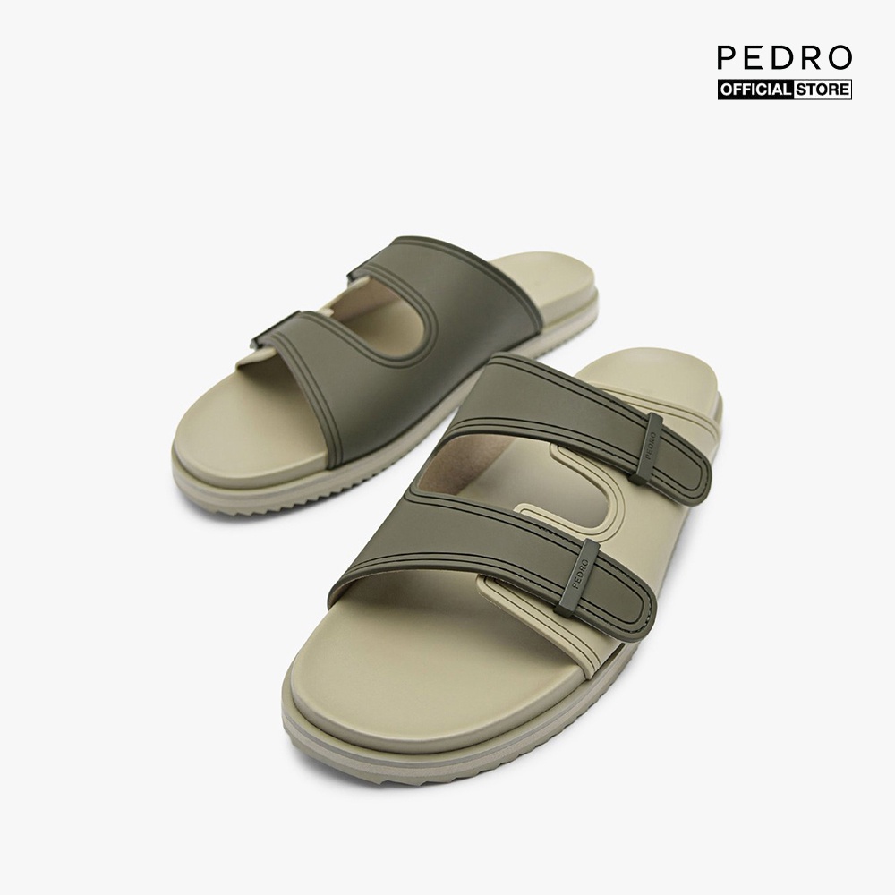 PEDRO - Giày sandals nam quai ngang bản rộng khóa cài hiện đại PM1-86380139-64