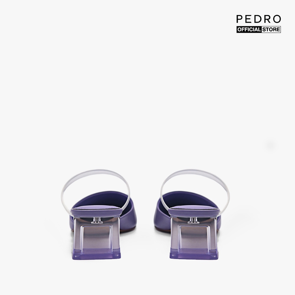 PEDRO - Giày cao gót mũi nhọn phối quai ngang thời trang PW1-26760038-72