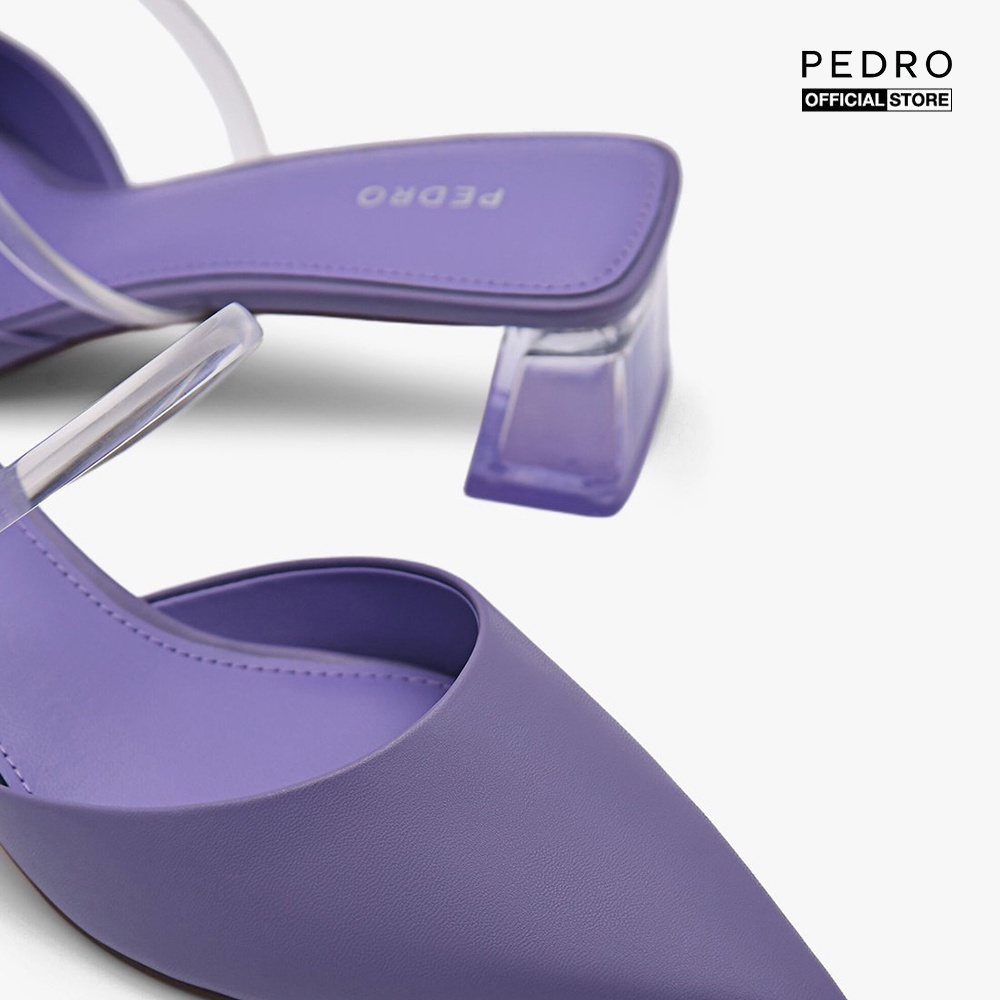PEDRO - Giày cao gót mũi nhọn phối quai ngang thời trang PW1-26760038-72
