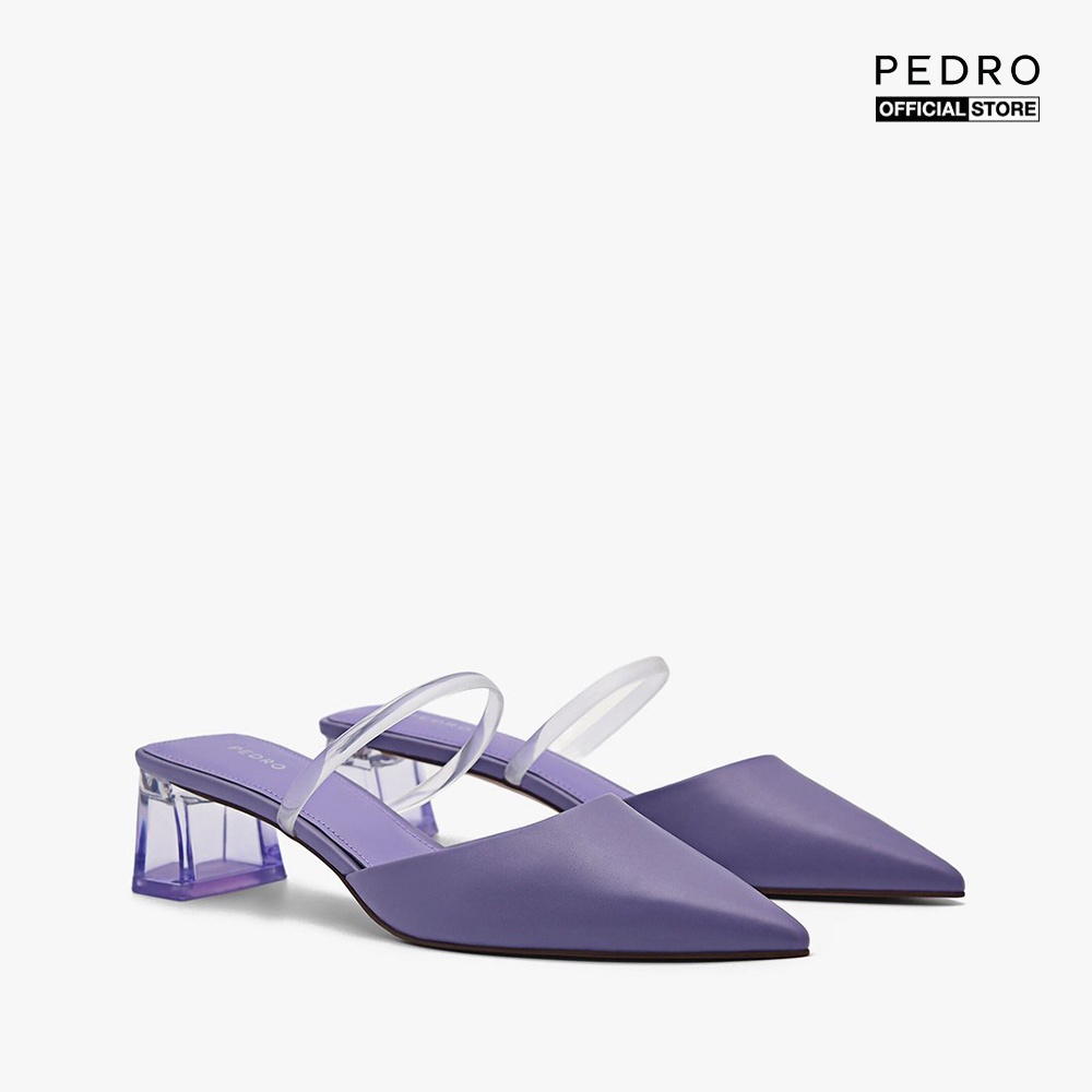 PEDRO - Giày cao gót mũi nhọn phối quai ngang thời trang PW1-26760038-72