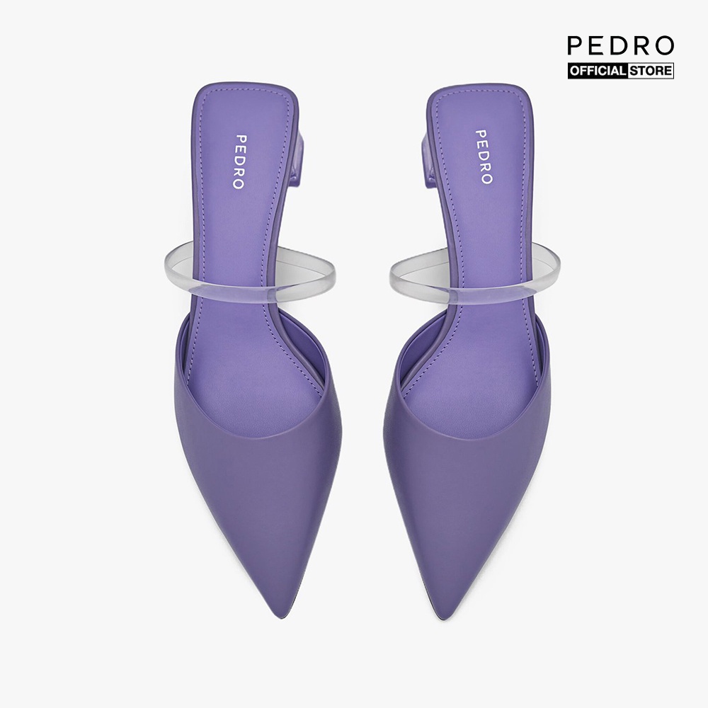 PEDRO - Giày cao gót mũi nhọn phối quai ngang thời trang PW1-26760038-72