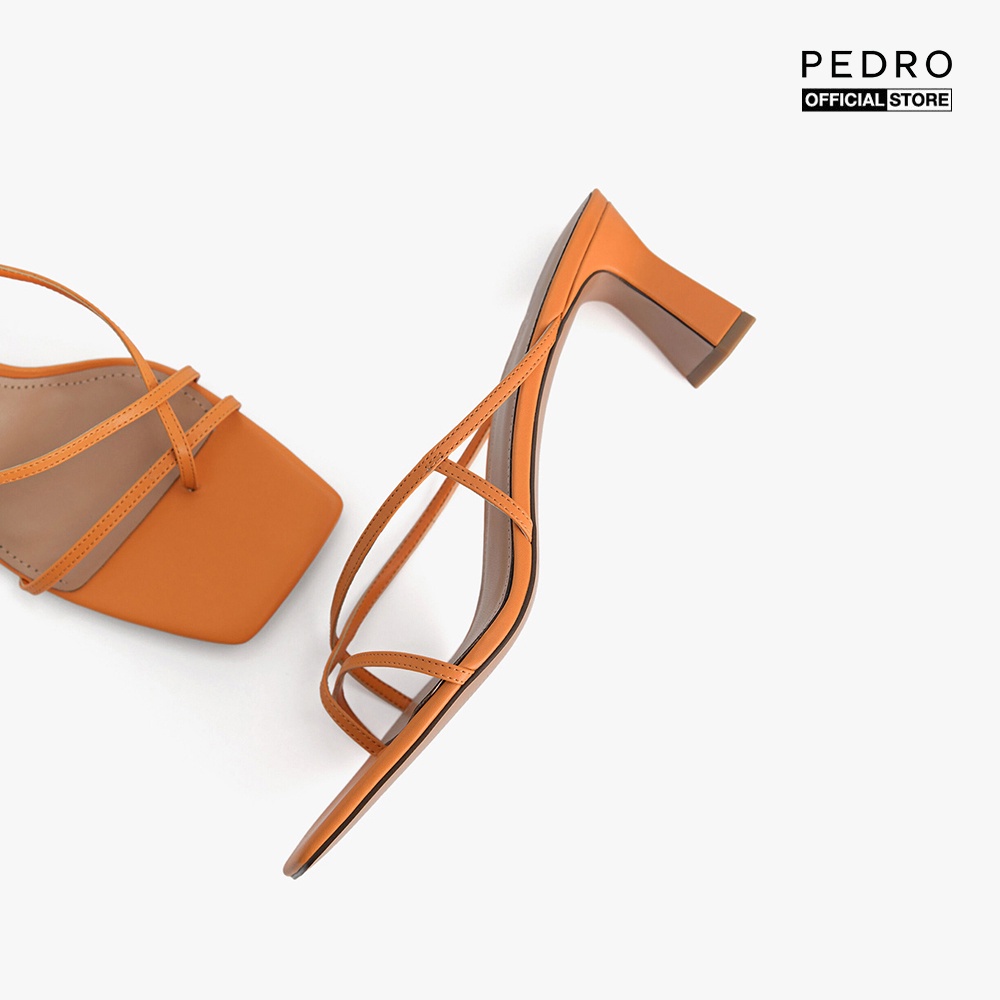 PEDRO - Giày sandals cao gót nữ hở mũi quai mảnh thời trang PW1-25480242-17