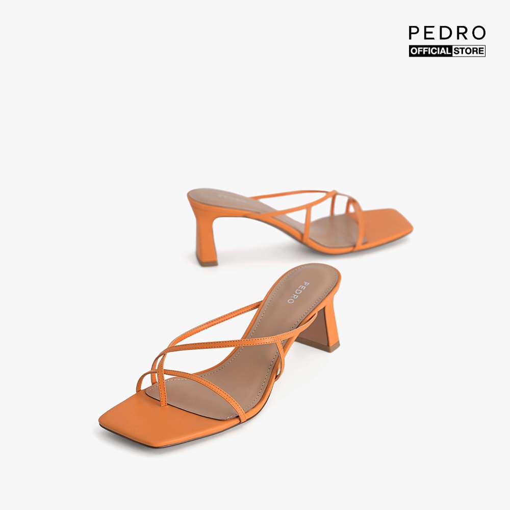 PEDRO - Giày sandals cao gót nữ hở mũi quai mảnh thời trang PW1-25480242-17