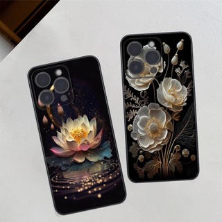 Ốp Iphone 12 / 12 PRO / 12 PRO MAX Mẫu hoa cổ điển, phong cách 2024