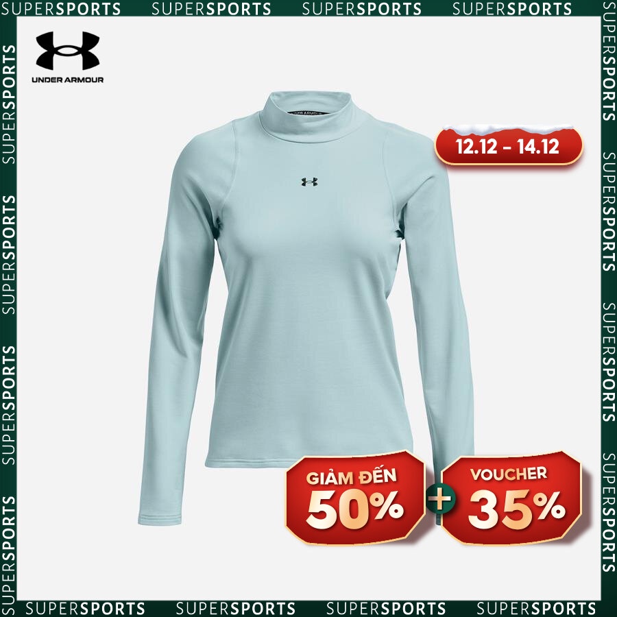 Áo tay dài thể thao nữ Under Armour Roll Neck Ls Top Wntr - 1374523-469