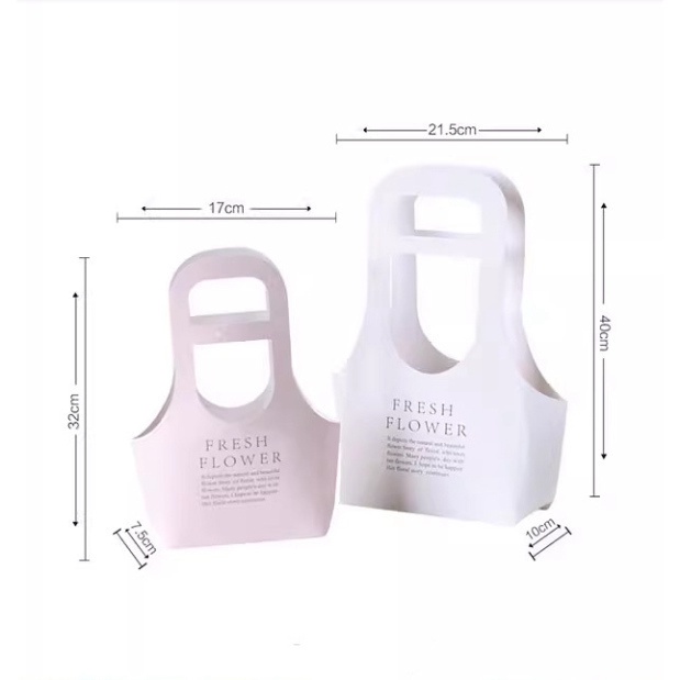 Túi xách cắm hoa, đựng nước nghệ thuật làm quà tặng Fresh Flower - Mẫu Hot 2023