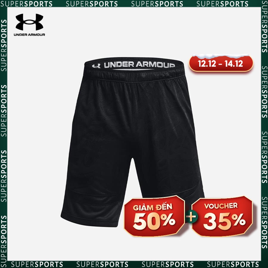 Quần ngắn thể thao nam Under Armour Heatwave Hoops - 1378596-001