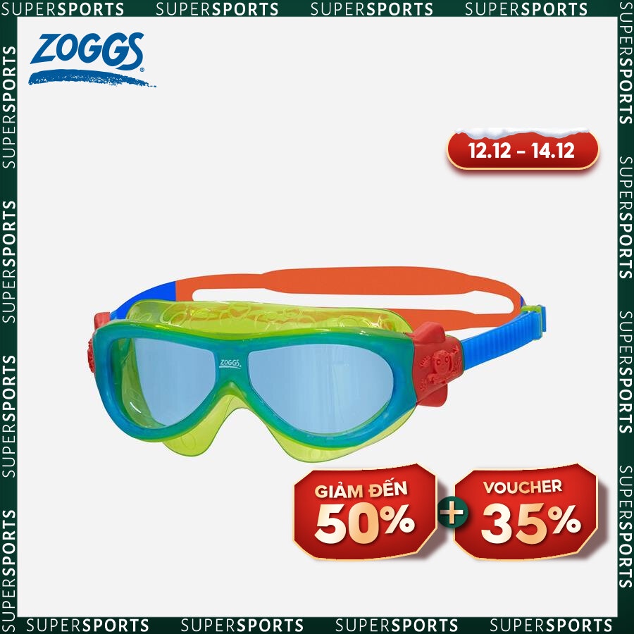 Kính bơi trẻ em Zoggs Phantom Kids Mask - 461423-Green/Blue