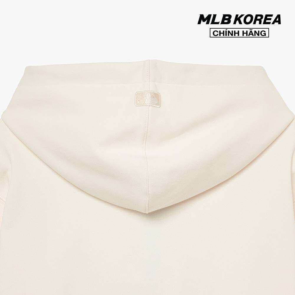 MLB - Áo hoodie unisex tay dài phối mũ Basic Small Logo 3AHDB0134-50CRS