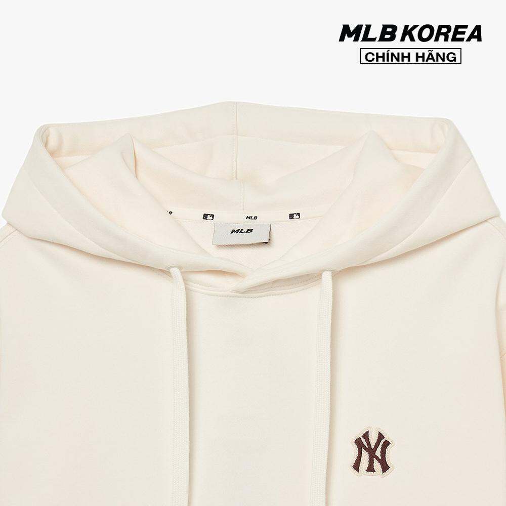 MLB - Áo hoodie unisex tay dài phối mũ Basic Small Logo 3AHDB0134-50CRS