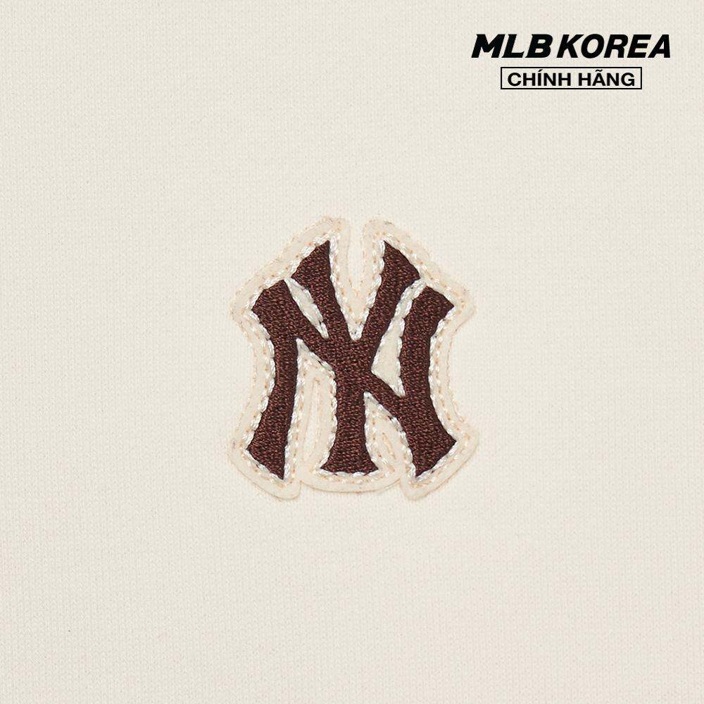 MLB - Áo hoodie unisex tay dài phối mũ Basic Small Logo 3AHDB0134-50CRS