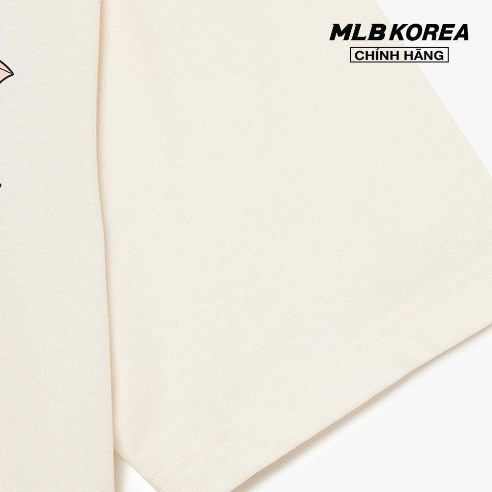 MLB - Áo thun unisex cổ tròn tay ngắn phom suông trẻ trung 3ATSM0234-50CRS