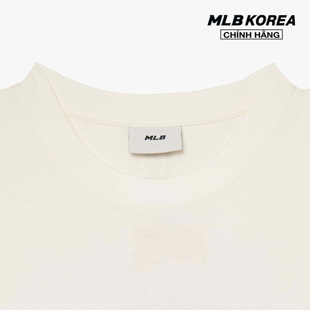 MLB - Áo thun unisex cổ tròn tay ngắn phom suông trẻ trung 3ATSM0234-50CRS