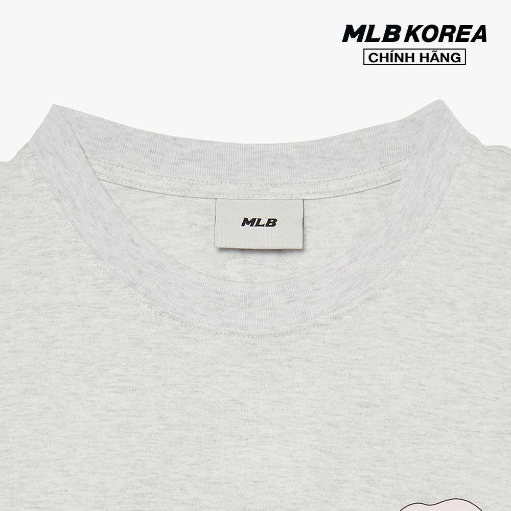 MLB - Áo thun unisex cổ tròn tay ngắn phom suông hiện đại 3ATSL0134-43MGL