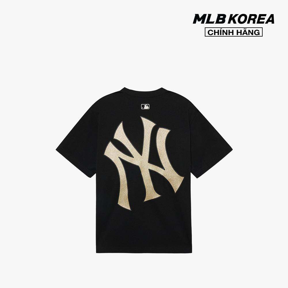 MLB - Áo thun unisex cổ tròn tay ngắn trẻ trung 3ATSB1134-50BKS