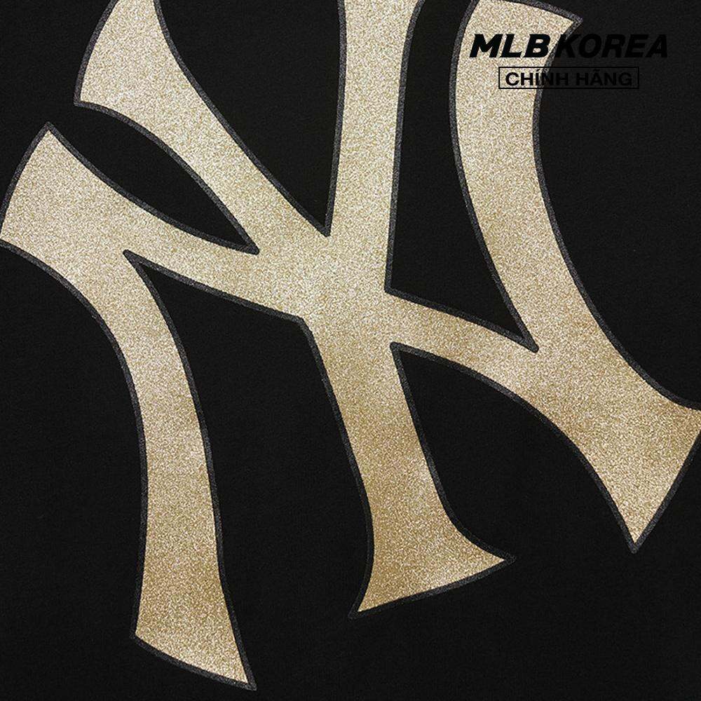 MLB - Áo thun unisex cổ tròn tay ngắn trẻ trung 3ATSB1134-50BKS