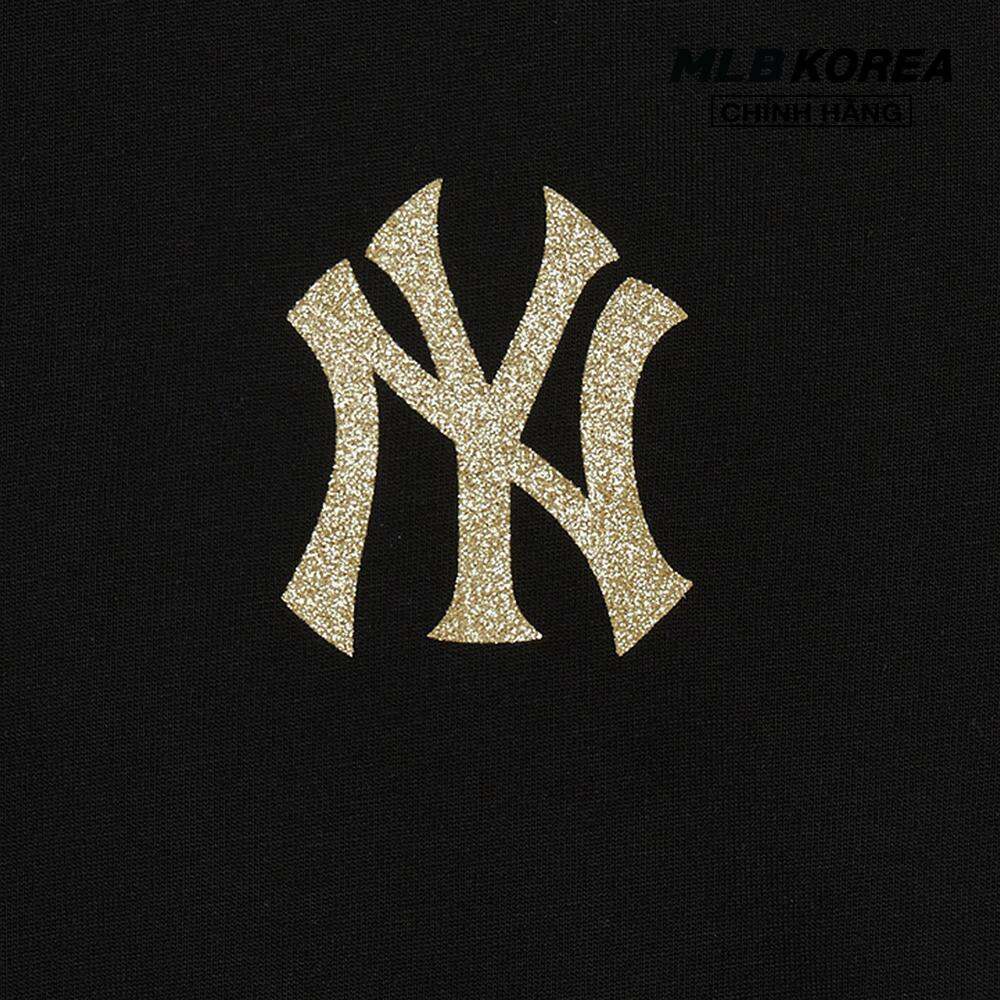 MLB - Áo thun unisex cổ tròn tay ngắn trẻ trung 3ATSB1134-50BKS