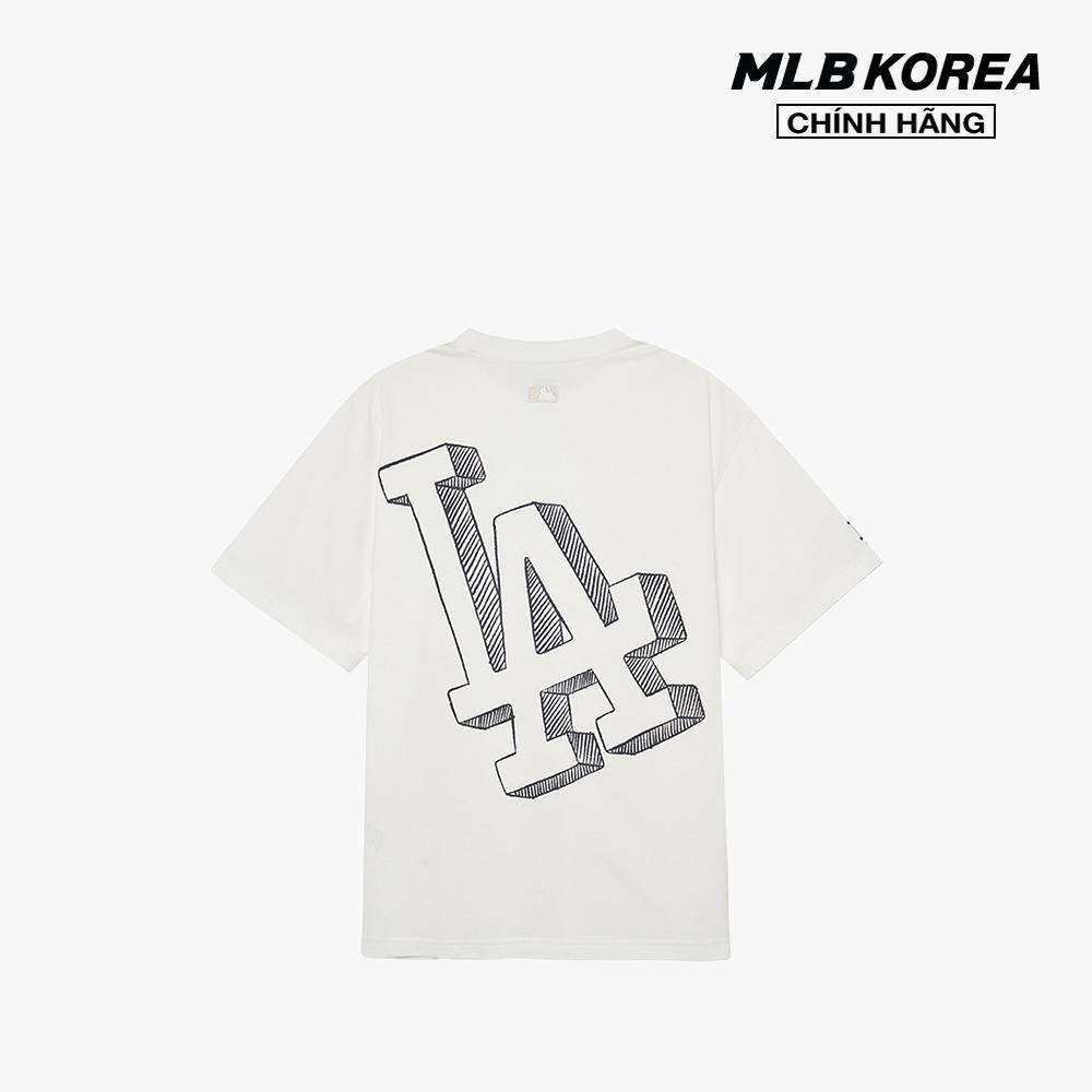 MLB - Áo thun unisex cổ tròn tay ngắn Basic Mega Logo 3ATSB0534-07WHS