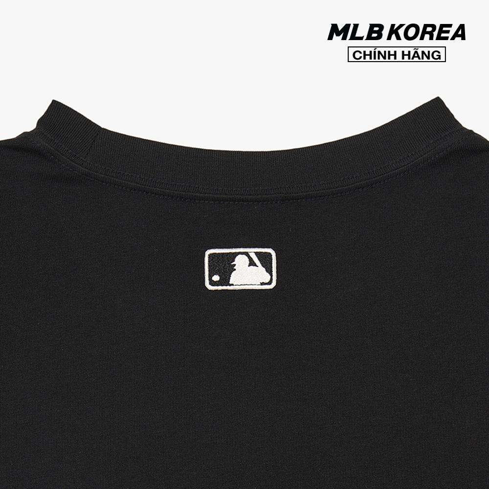 MLB - Áo thun unisex cổ tròn tay ngắn thời trang 3ATSE0134-50BKS