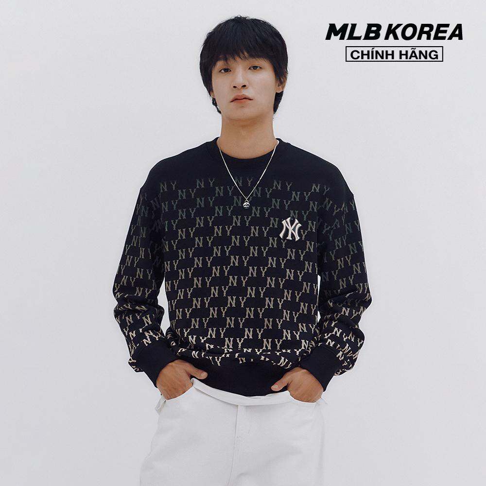 MLB - Áo sweatshirt unisex cổ tròn tay dài Classic Gradient Monogram 3AMTM1334-50BKS