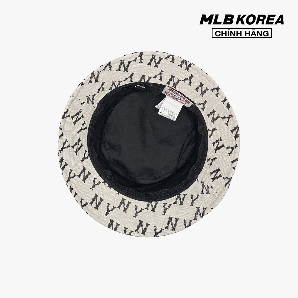 MLB - Nón bucket unisex Monogram 3AHTM013N-50CRS