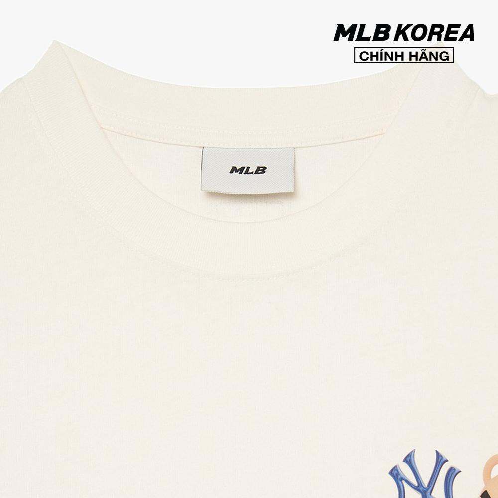 MLB - Áo thun unisex cổ tròn tay ngắn thời trang 3ATSE0134-50CRS