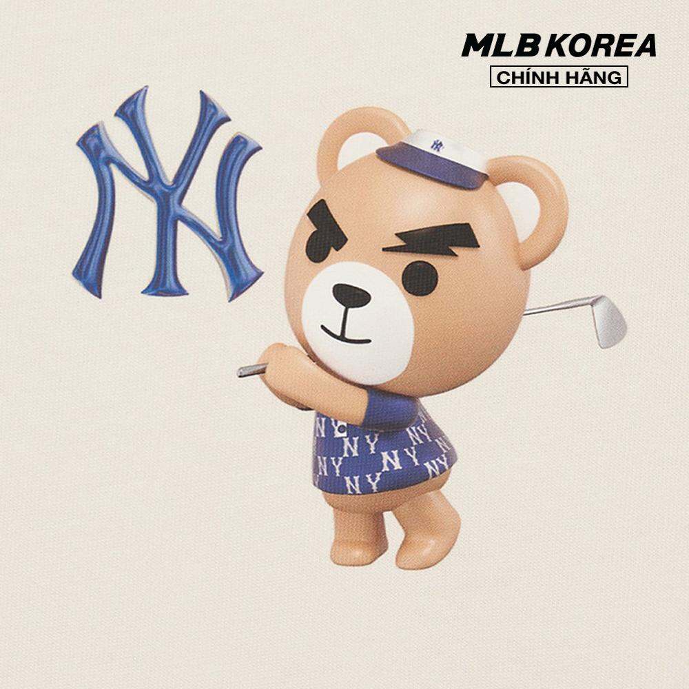 MLB - Áo thun unisex cổ tròn tay ngắn thời trang 3ATSE0134-50CRS