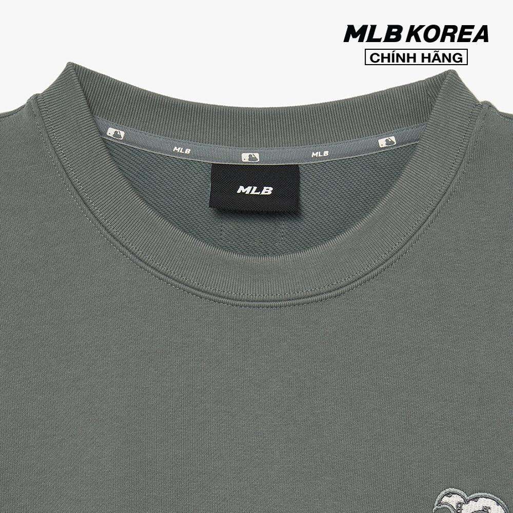MLB - Áo sweatshirt unisex cổ tròn tay dài Monogram Big Lux 3AMTM1234-43GRD