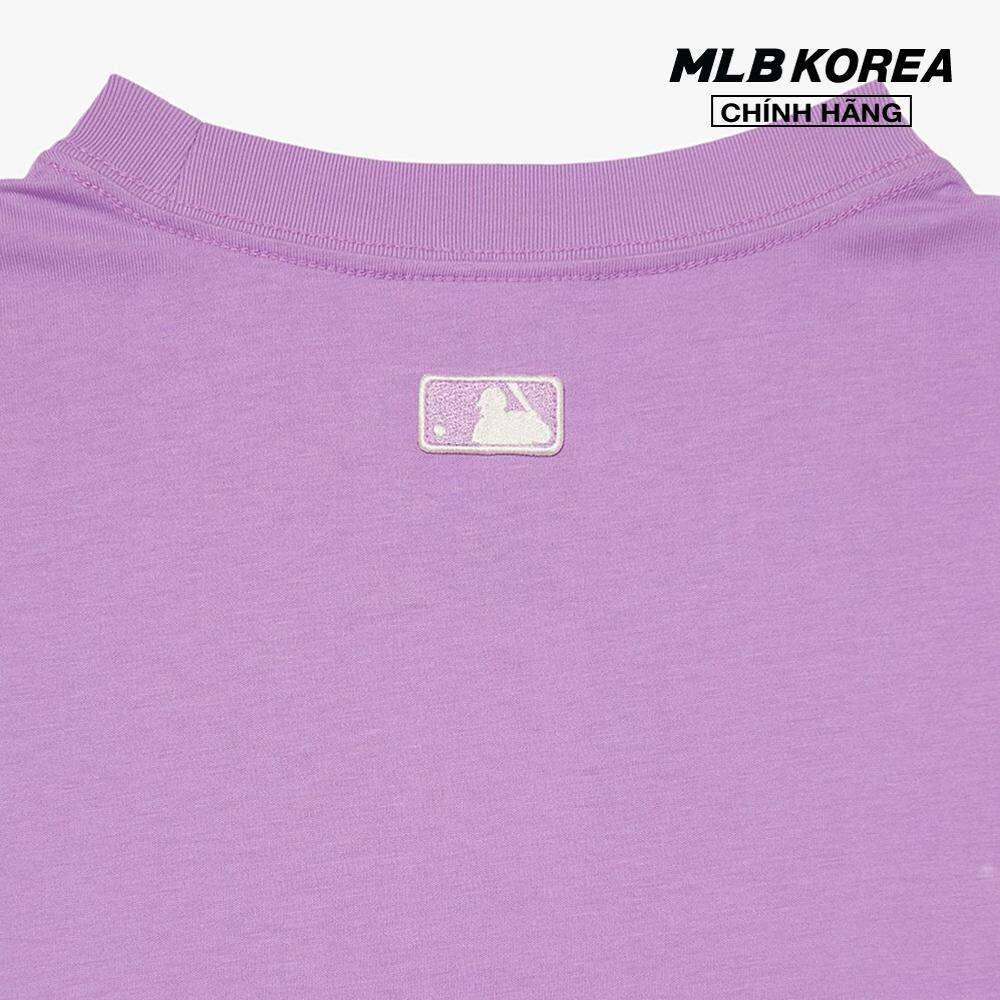 MLB - Áo thun unisex cổ tròn tay ngắn in logo thời trang 3ATSV0234-43LDL