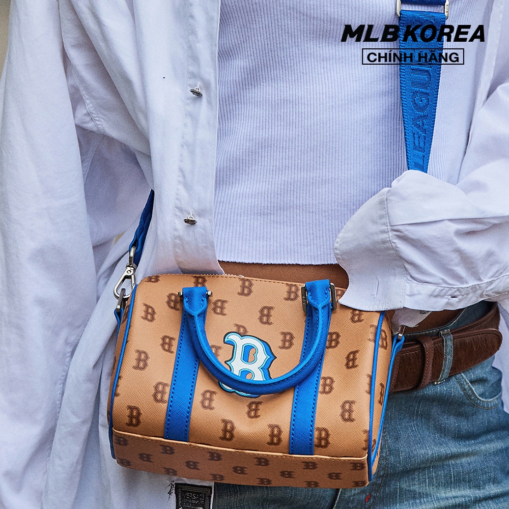 MLB - Túi xách unisex Dia Poritiv Coated Canvas Rich 3ABWS023N-43SAS