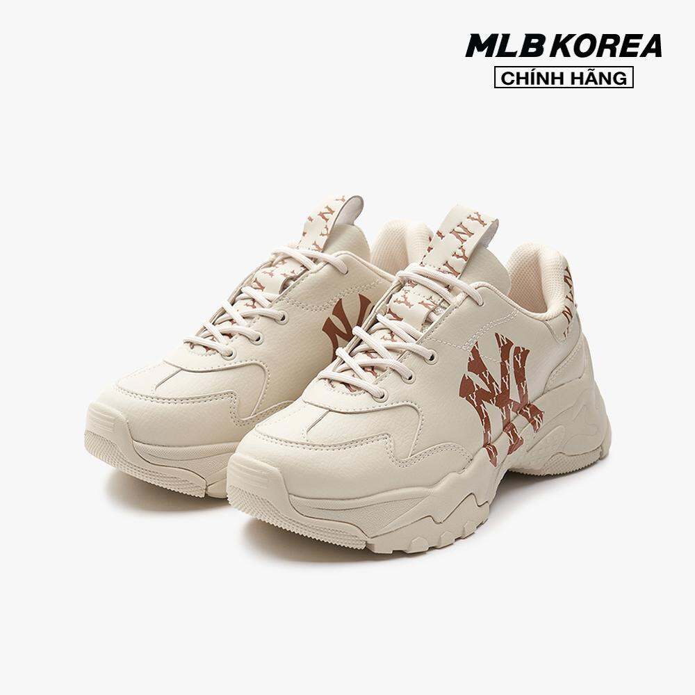 MLB - Giày sneakers unisex cổ thấp Big Ball Chunky Classic Monogram 3ASHBMN3N-50IVS