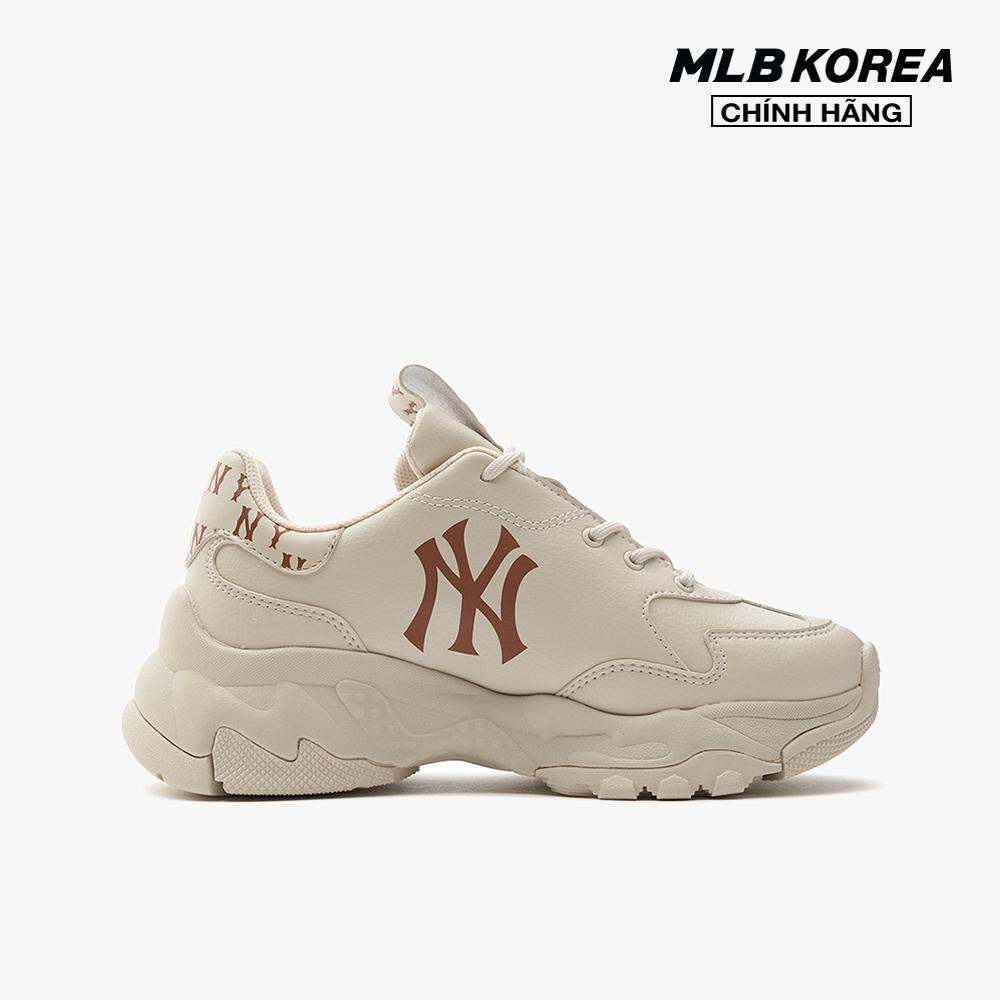 MLB - Giày sneakers unisex cổ thấp Big Ball Chunky Classic Monogram 3ASHBMN3N-50IVS