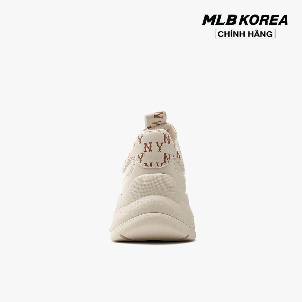 MLB - Giày sneakers unisex cổ thấp Big Ball Chunky Classic Monogram 3ASHBMN3N-50IVS