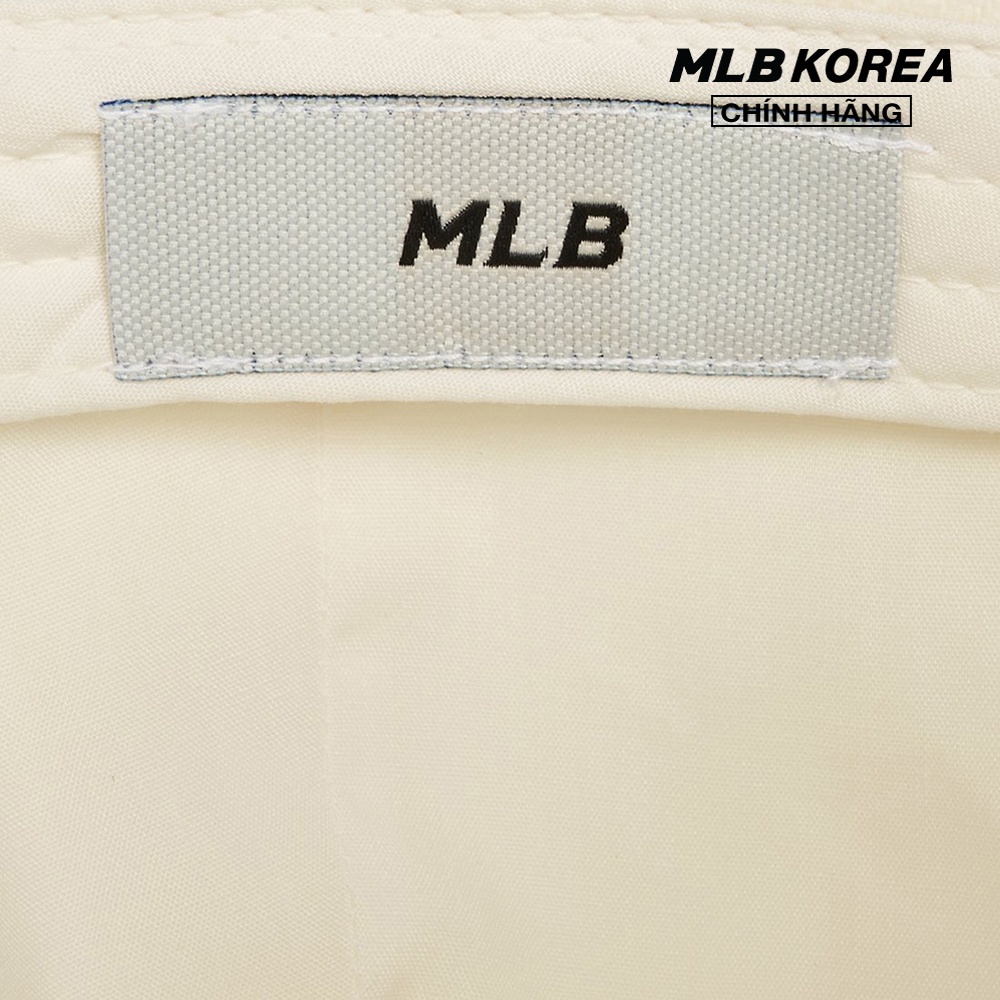 MLB - Nón bóng chày unisex Smile Wool Unstructured 3ACPSM126-50IVS