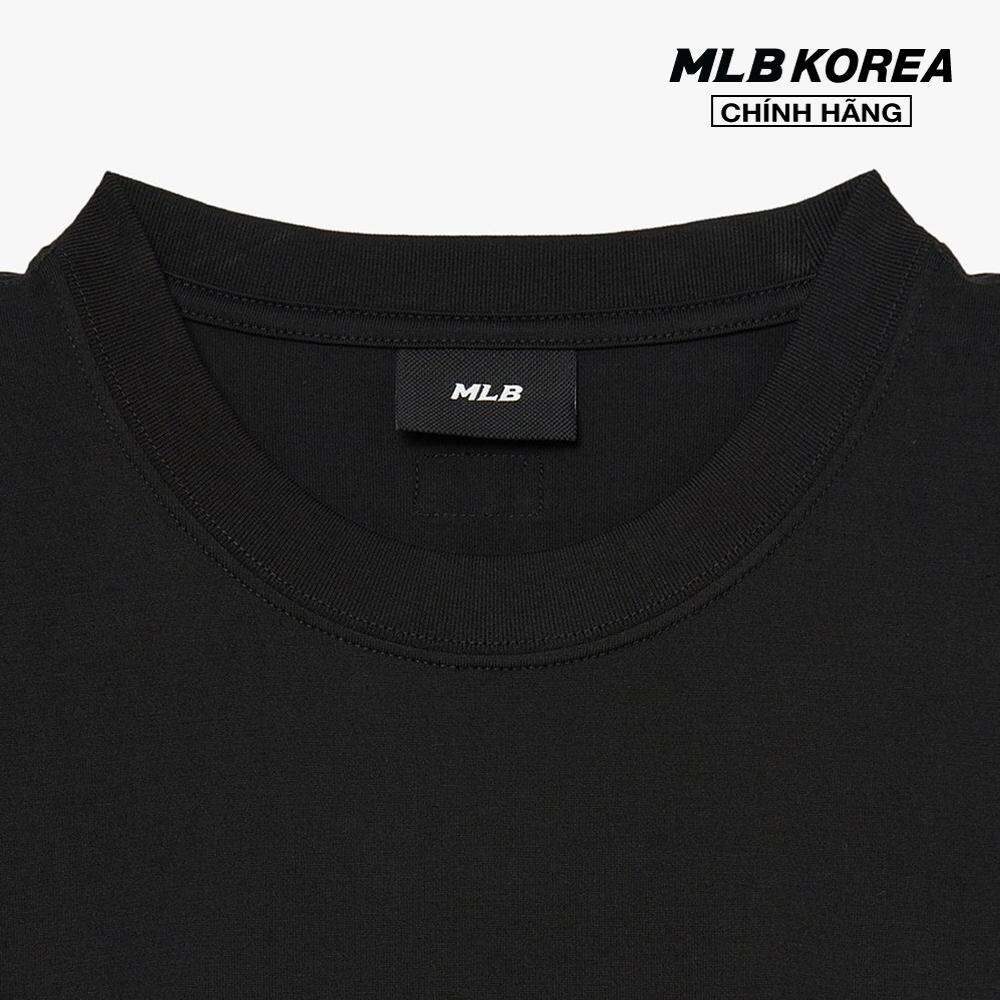 MLB - Áo thun unisex cổ tròn tay ngắn trẻ trung 3ATSE0234-50BKS