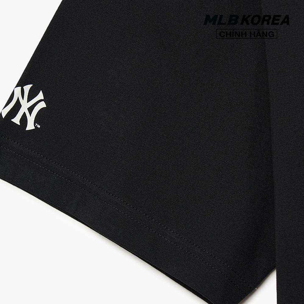 MLB - Áo thun unisex cổ tròn tay ngắn trẻ trung 3ATSE0234-50BKS