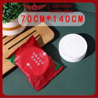 (Sẵn) Khăn Tắm Nén Du Lịch 70*140 CM và 70*100 CM