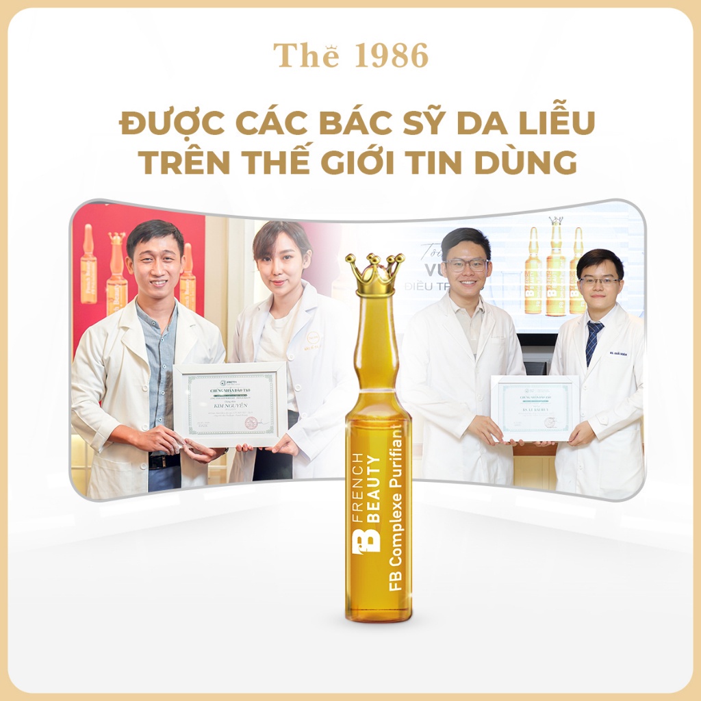 French Beauty - Tinh Chất Serum Tái Tạo, Phục Hồi Sẹo Rỗ, Sẹo Lõm FB Complexe Purifiant