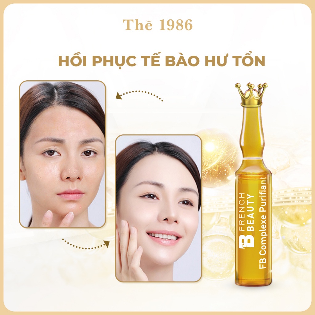 French Beauty - Tinh Chất Serum Tái Tạo, Phục Hồi Sẹo Rỗ, Sẹo Lõm FB Complexe Purifiant