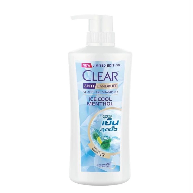 Dầu Gội Clear Bạc hà 370ml Thái Lan
