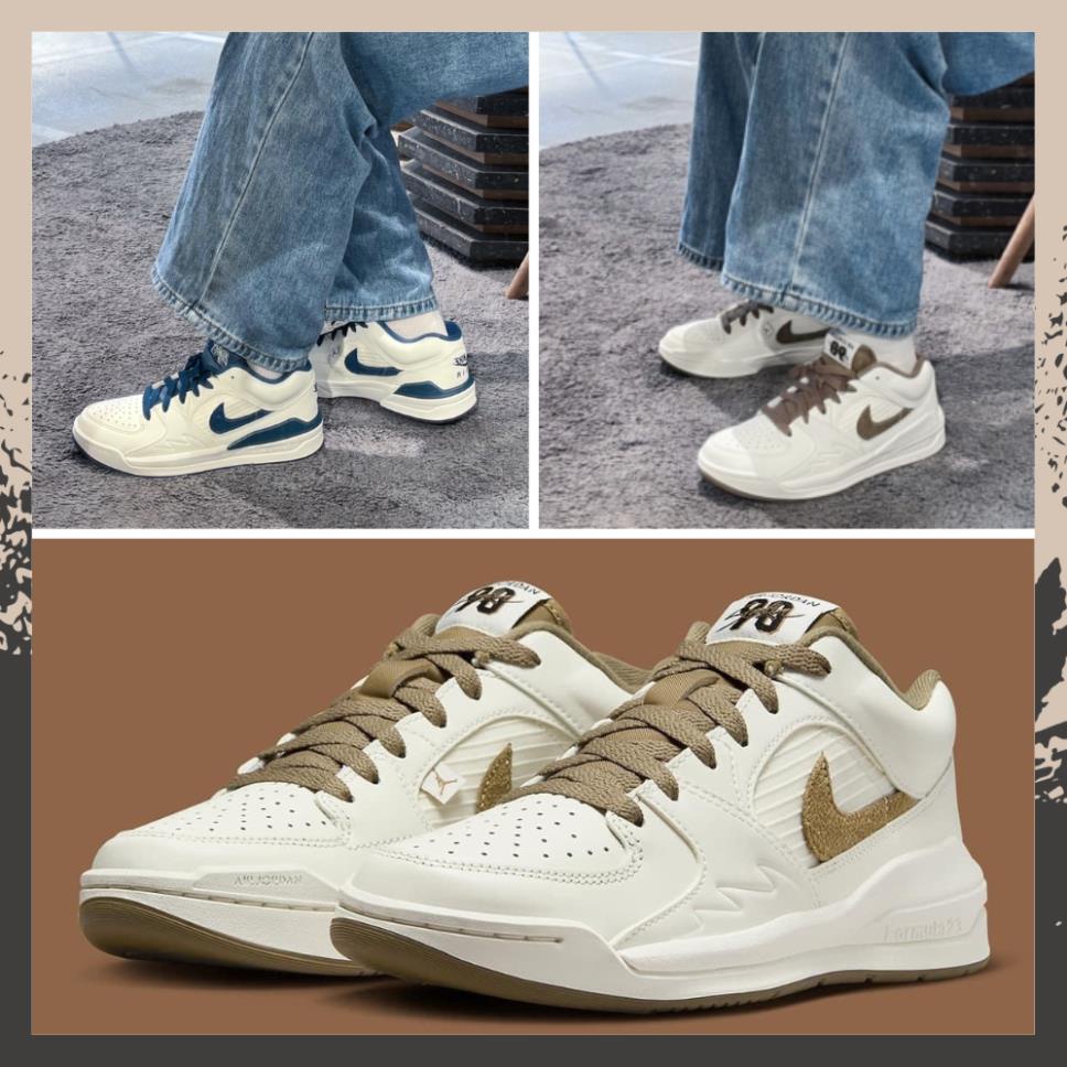 Giày Sneaker _Nike Jordan Stadium 90, Giày Nike_Jordan Stadium 90 Brown Nam Nữ