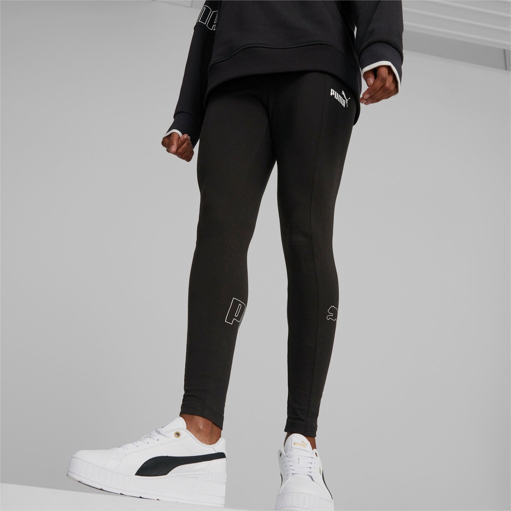 Quần dài thể thao nữ Puma Power Colorblock - 67364101