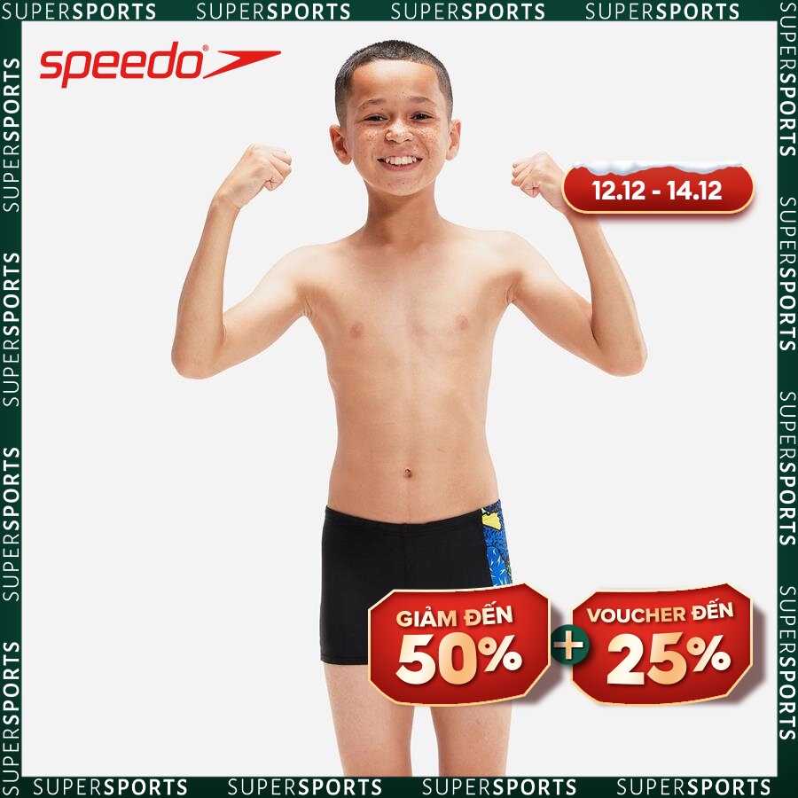 Quần bơi bé trai Speedo Alov Panl Asht - 8-00315114735
