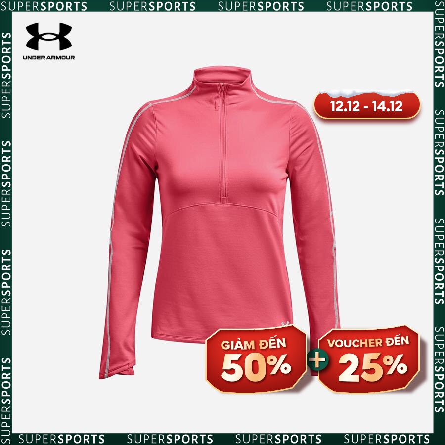 Áo tay dài thể thao nữ Under Armour Train C1/2 Zip - 1373969-849