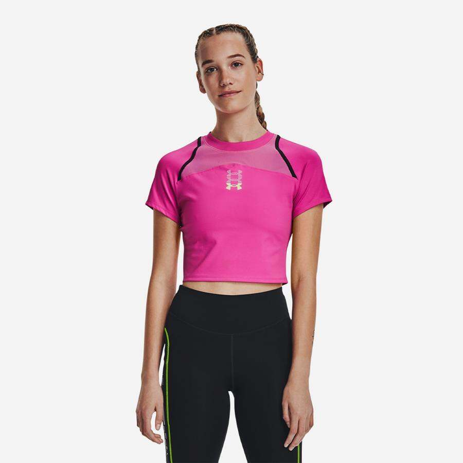 Áo thun thể thao nữ Under Armour Run Anywhere - 1376816-652