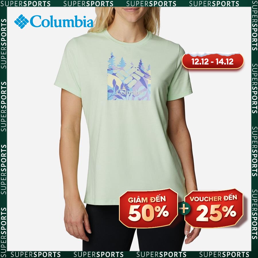 Áo thun ngắn tay thể thao nữ Columbia Sun Trek™ Graphic - 1931752372