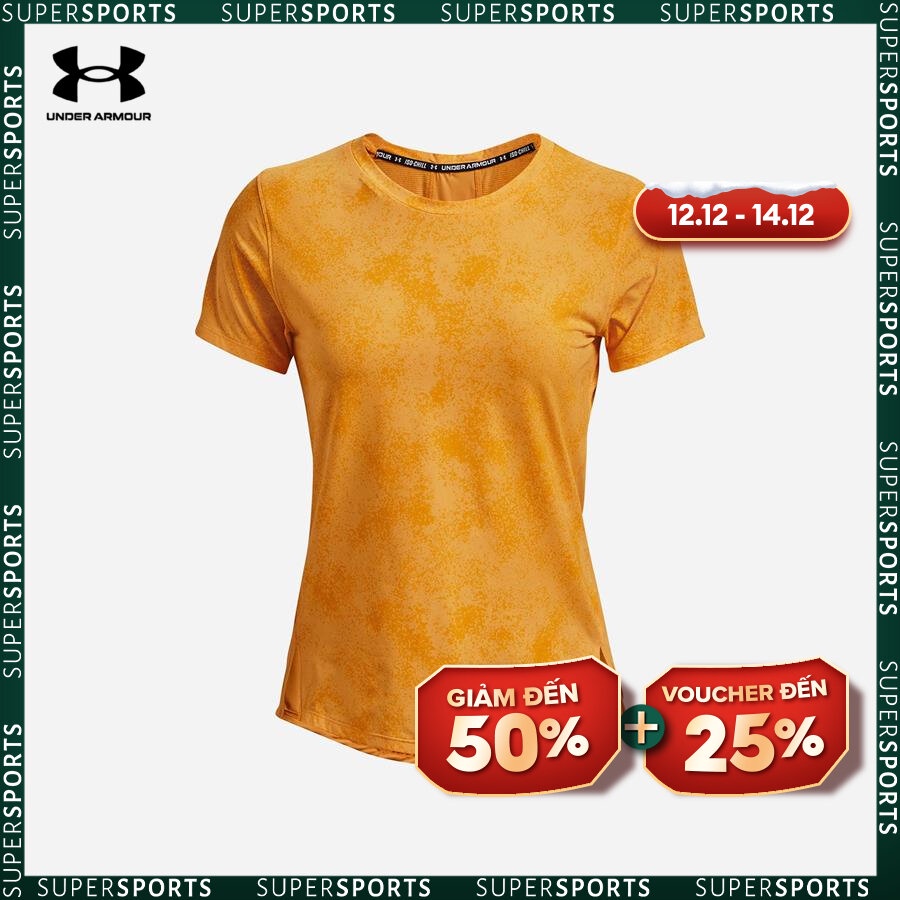 Áo thun thể thao nữ Under Armour Iso-Chill Run I - 1373331-782
